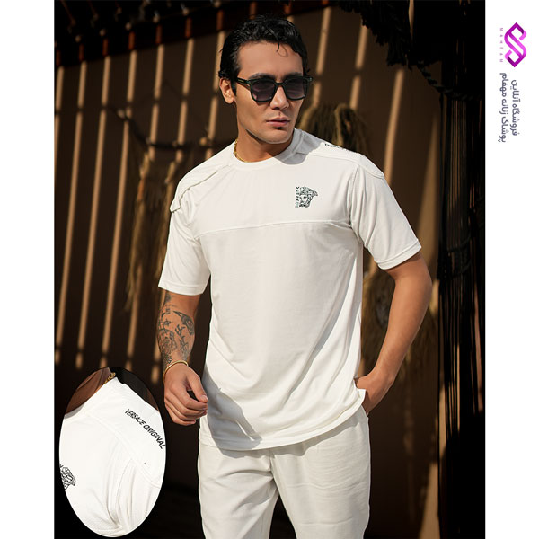white Versace mens T shirt