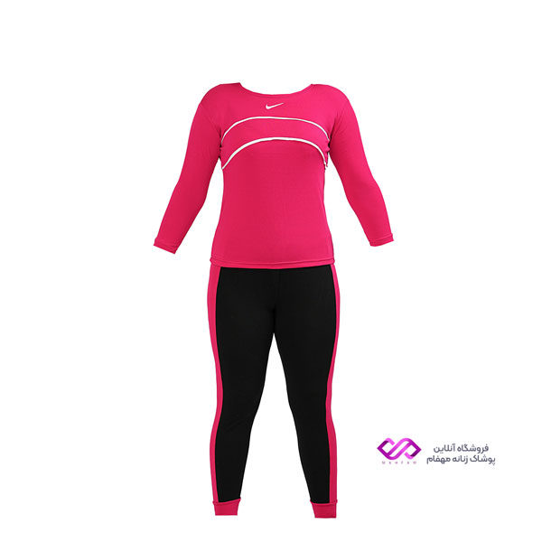 Pink sports and support Nike sports blouse