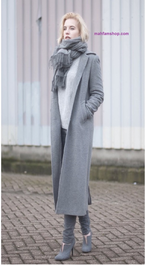 استایل پاییزه مونوکروم دخترانه