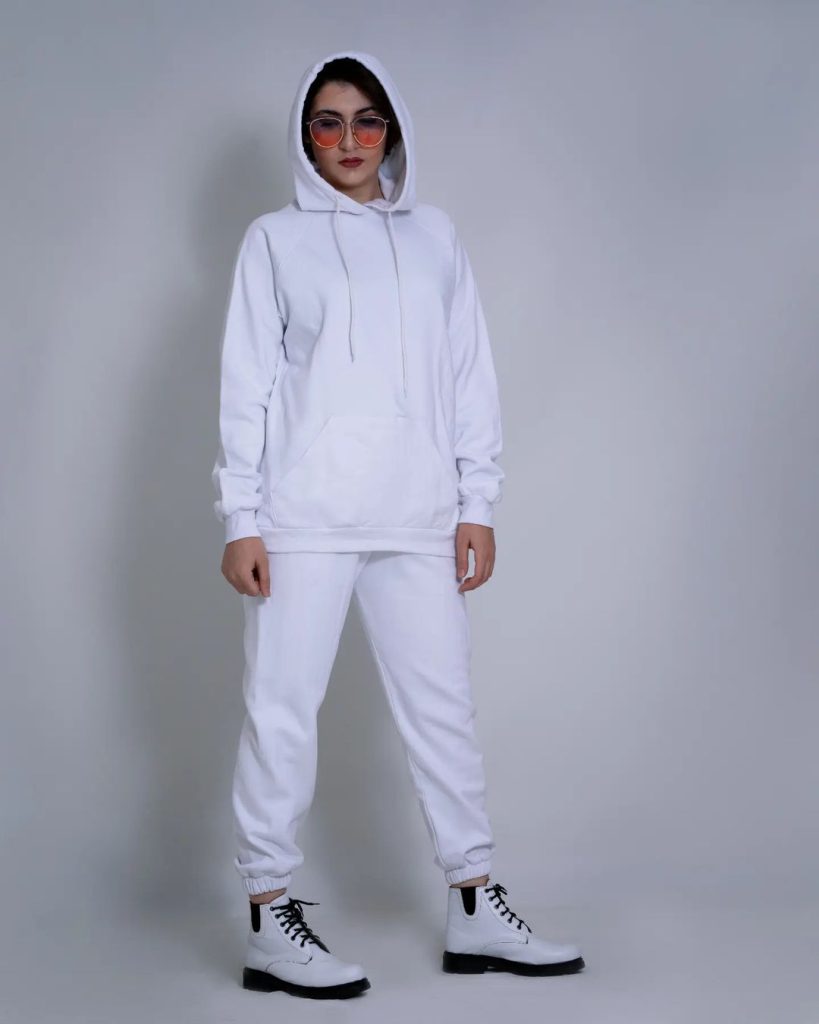 Autumn style for girls with a hoodie 16