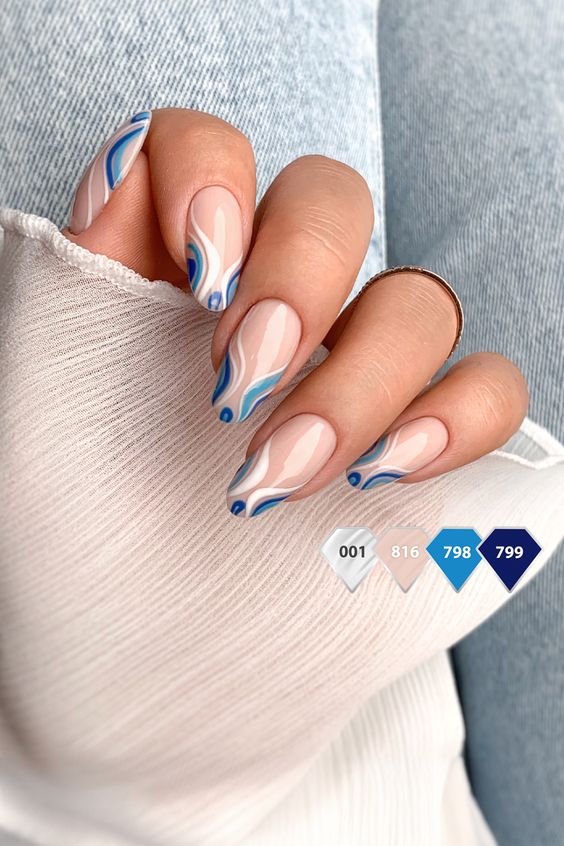 عکس خفن 30 عکس طرح ناخن پاییزی