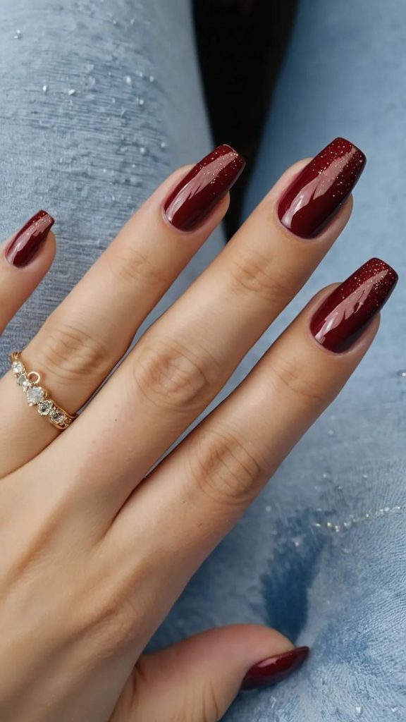 طرح ناخن پاییزی ساده و شیک