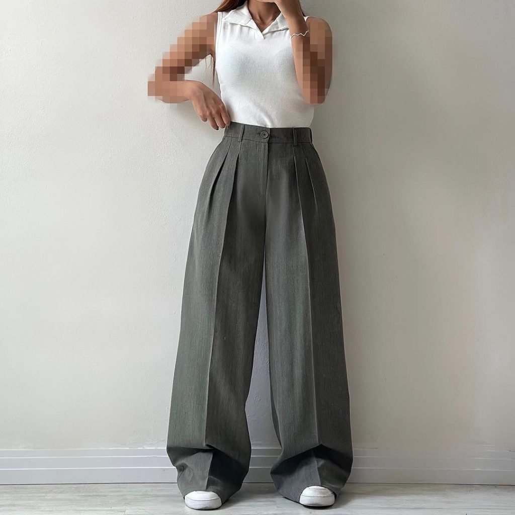 شلوار واید آزاد یا استاندارد