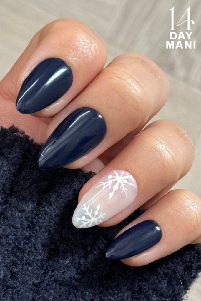 طرح ناخن کریسمس