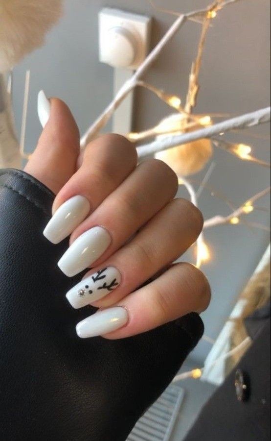 طرح ناخن زمستانی کریسمس
