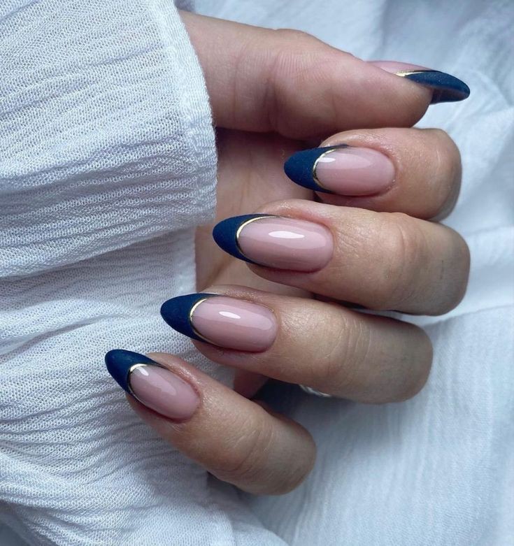 طرح ناخن فرنچ زمستانی