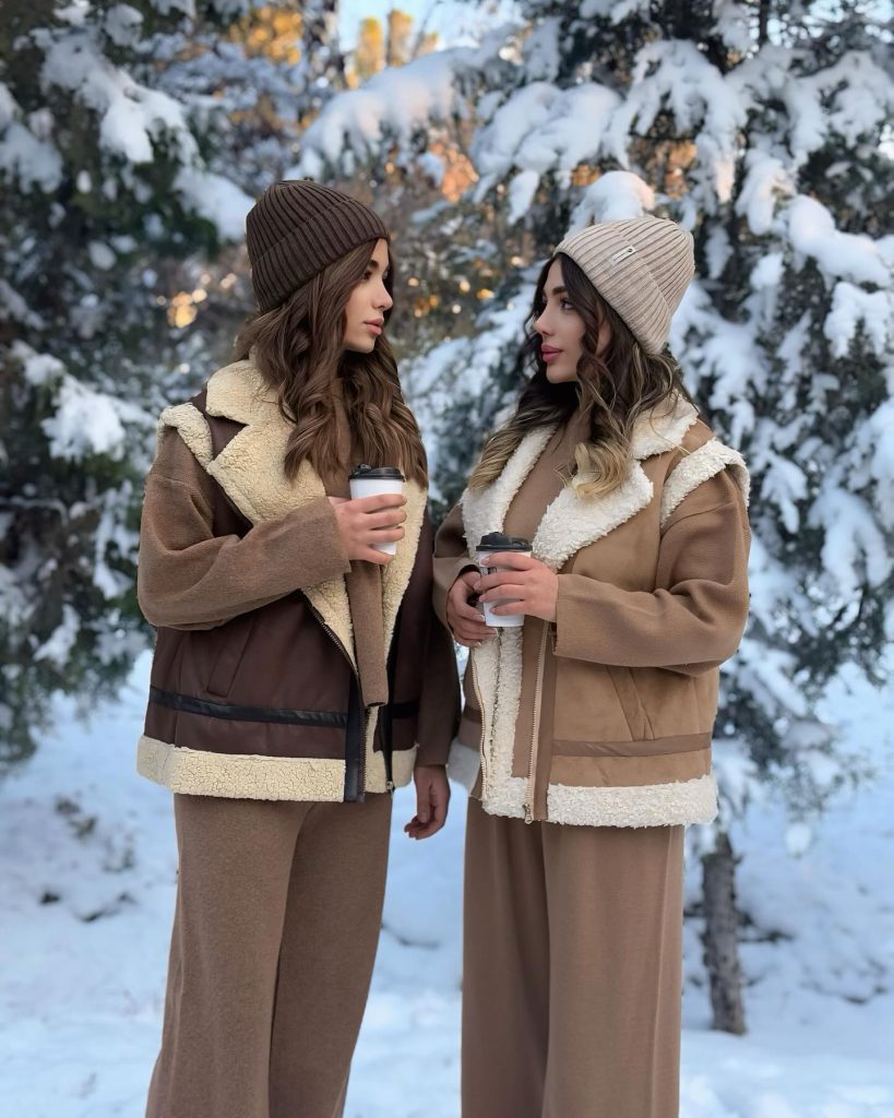  عکس لباس زمستانی دخترانه شیک