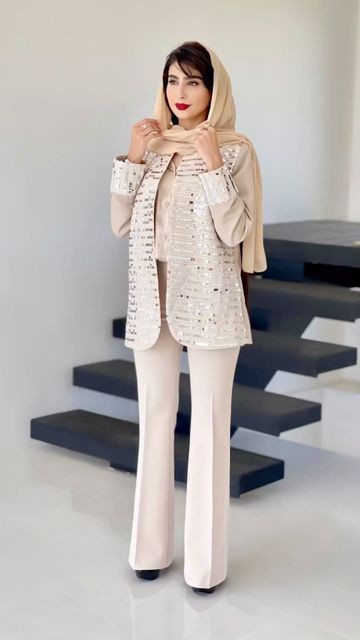 کت و شلوار زنانه مجلسی