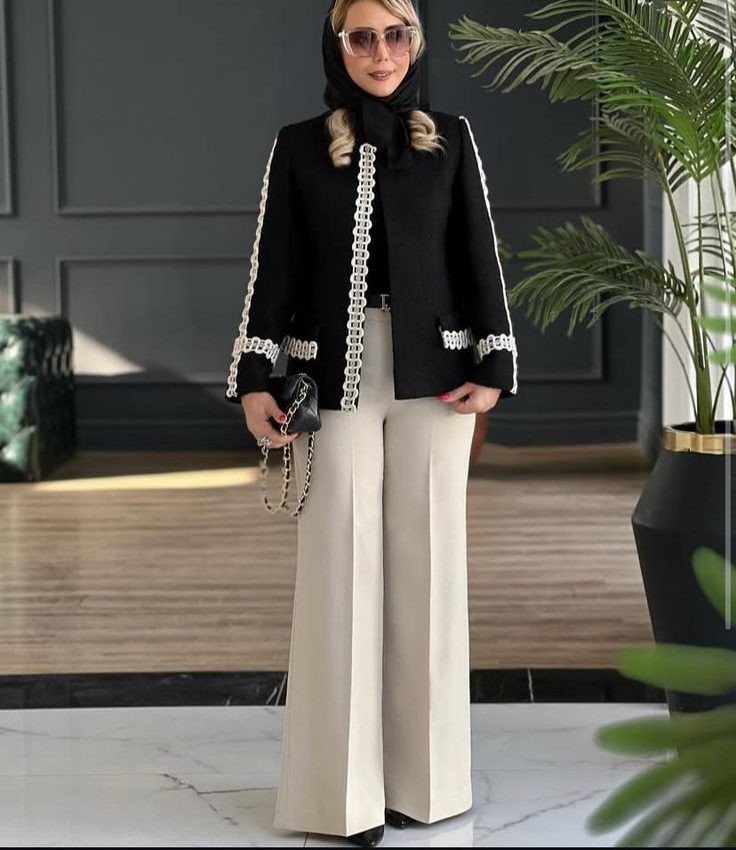 کت و شلوار زنانه مجلسی2