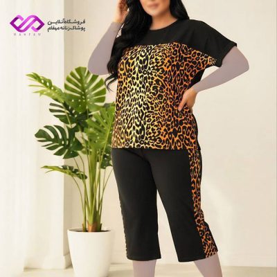 ست بلوز کیمونو و شلوارک زنانه