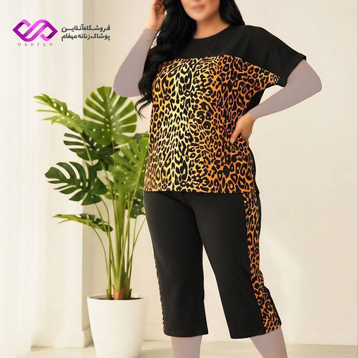 ست بلوز کیمونو و شلوارک زنانه