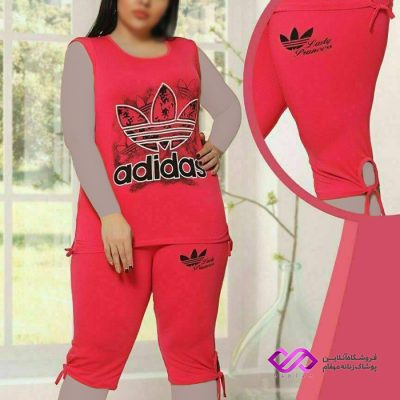 تاپ و شلوارک دخترانه آدیداس