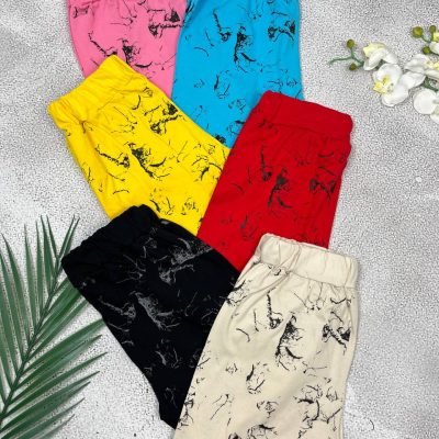 تیشرت شلوارک طرح گربه