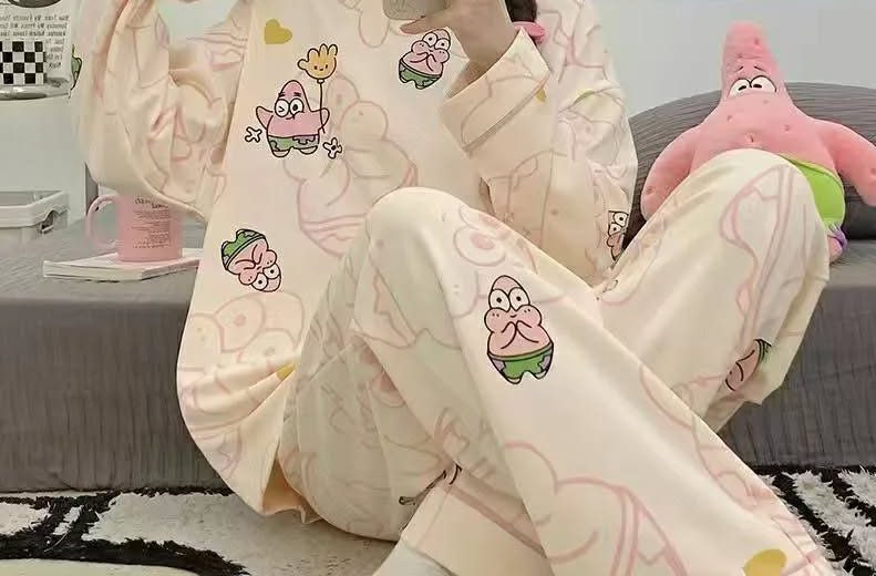 ست بلوز و شلوار جلو باز