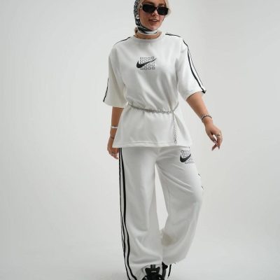 ست ورزشی زنانه مشکی نایک