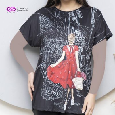 بلوز زنانه طرح دختر