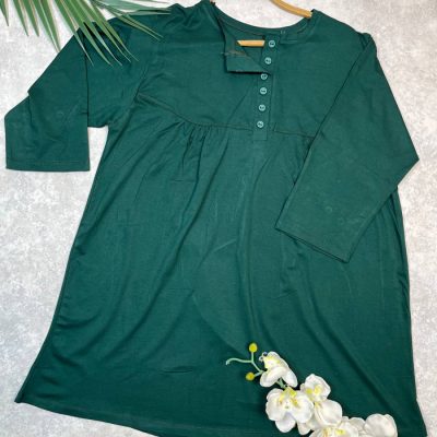 بلوز دخترانه دکمه دار