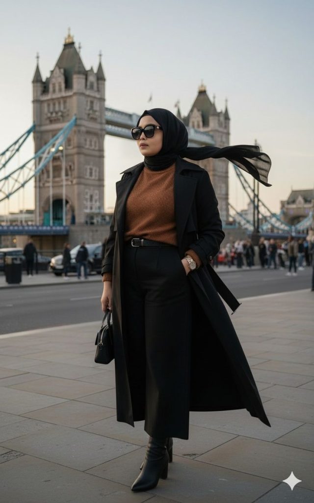 استایل با نیم بوت کلاسیک زنانه