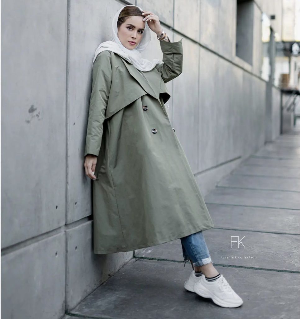 مدل بارانی زنانه بلند