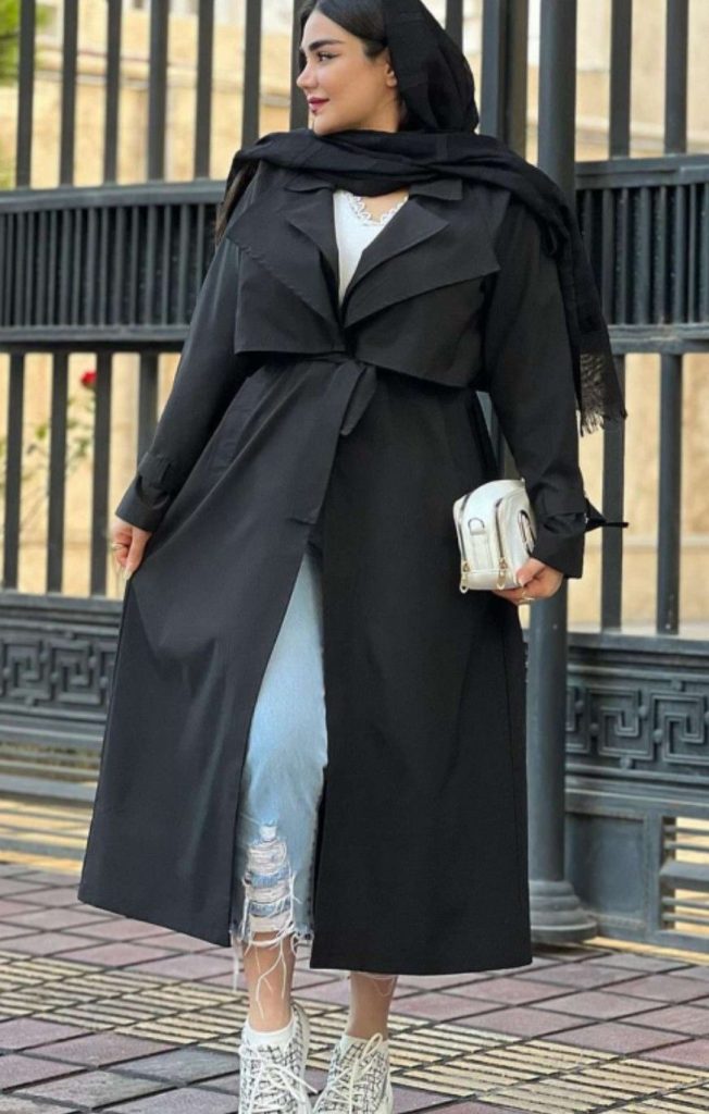 مدل بارانی زنانه بلند