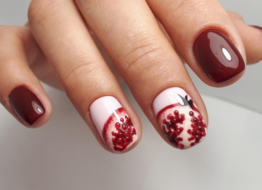 مدل ناخن یلدایی ترند