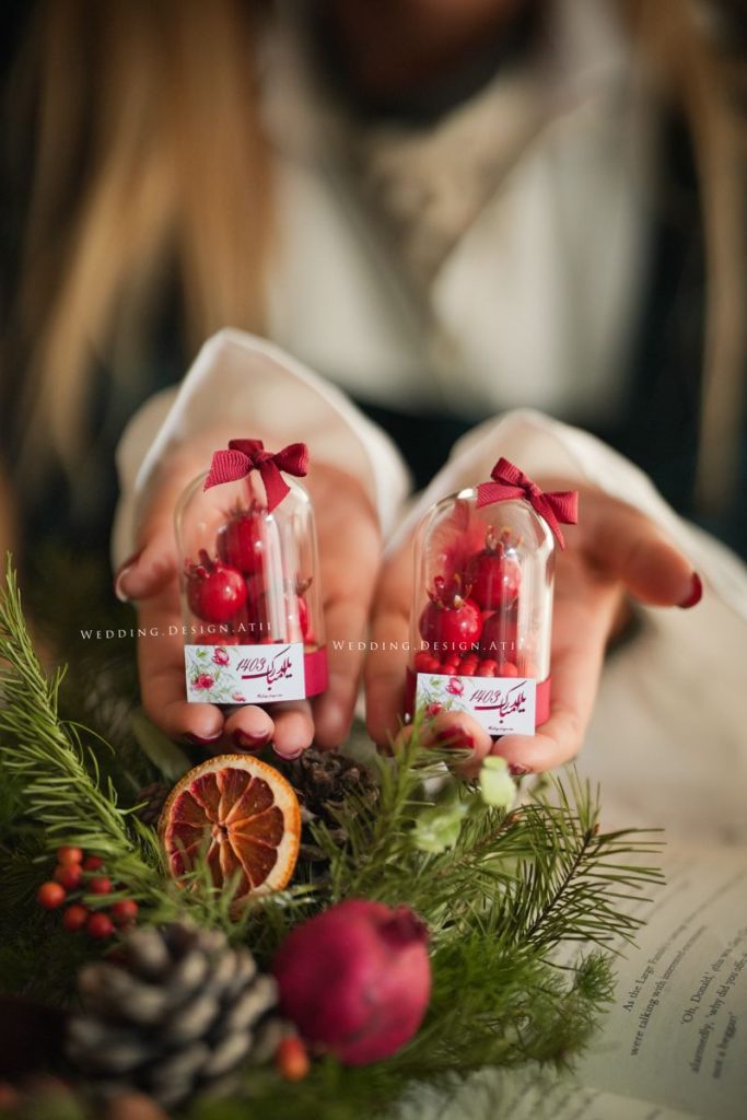 بسته‌بندی خاص هدیه برای شب یلدا