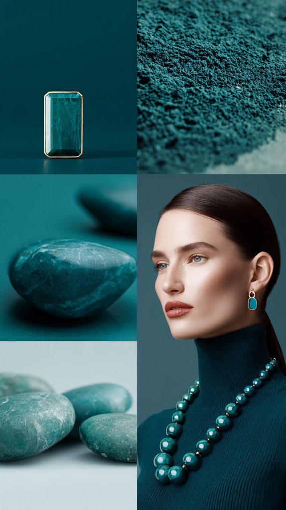 روانشناسی رنگ سبز عمیق اقیانوسی