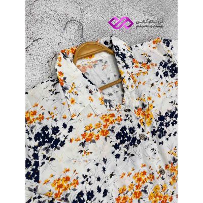 تونیک دکمه دار نخی