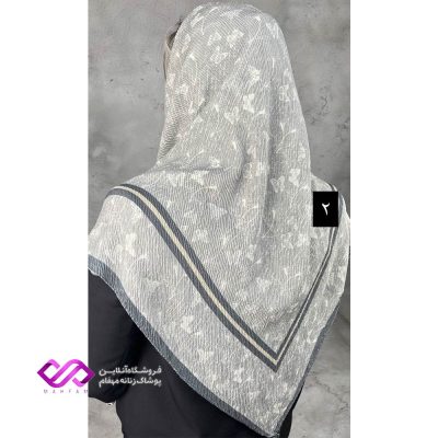 روسری زنانه طرح پروانه