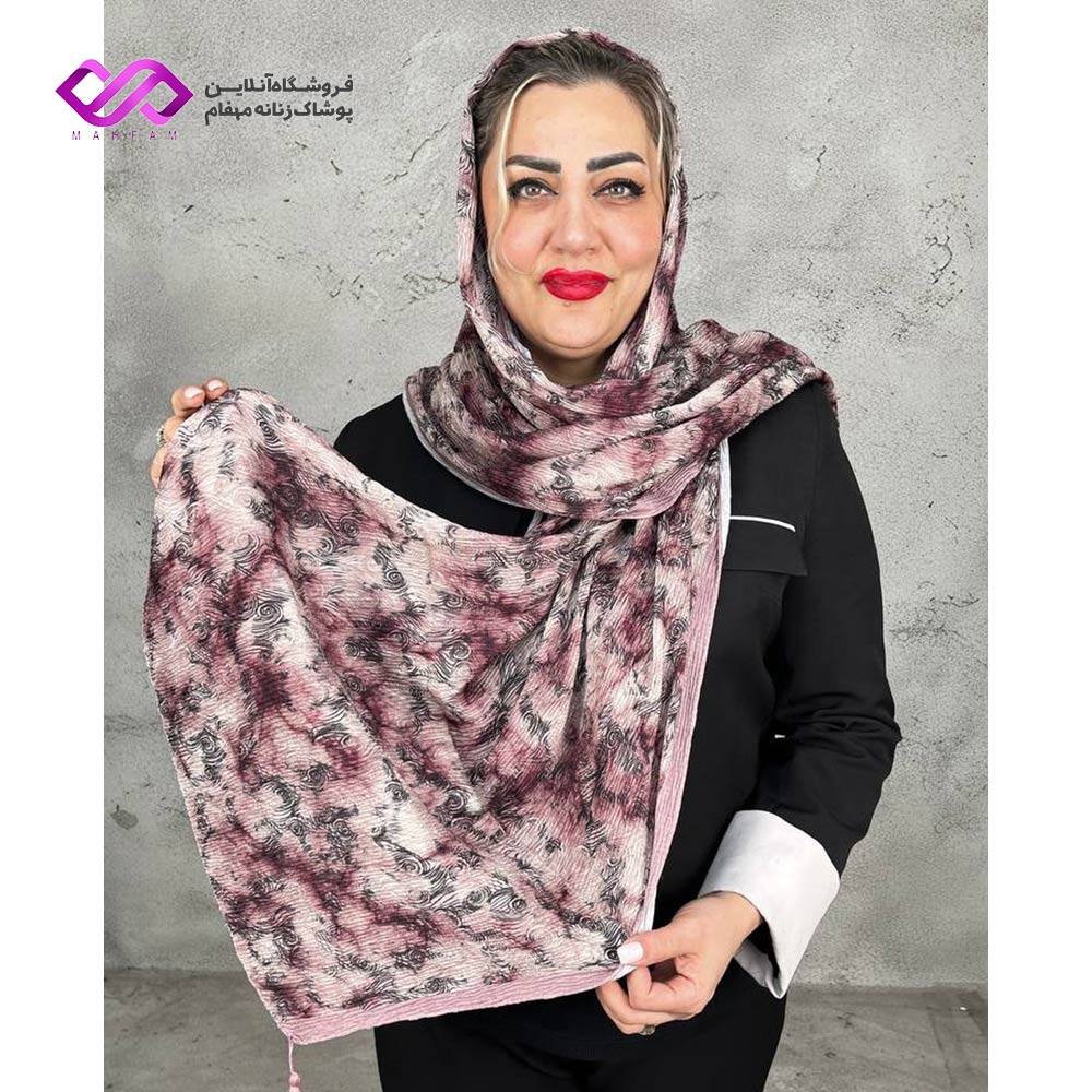 شال زنانه طرح مینیاتوری