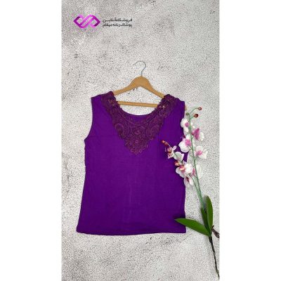 تاپ گیپور دار رنگی