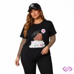 تیشرت تک زنانه طرح خرسی