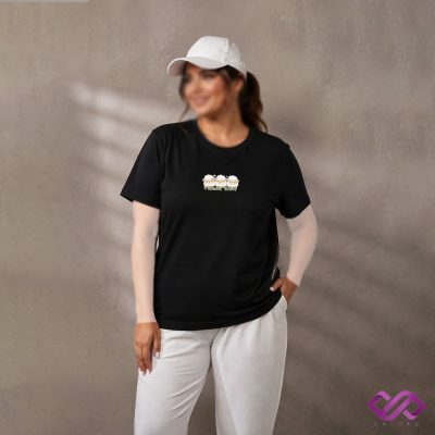 تیشرت تک زنانه چند طرح