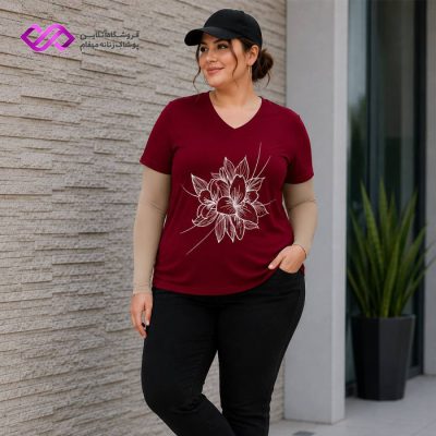 تیشرت زنانه یقه هفت