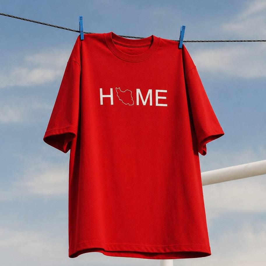 تیشرت سایز بزرگ HOME