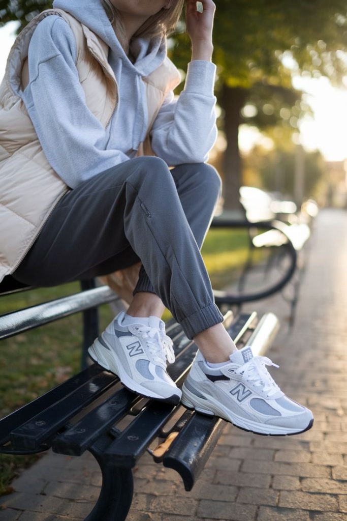 Women's Joggers with White Sneakers (6)