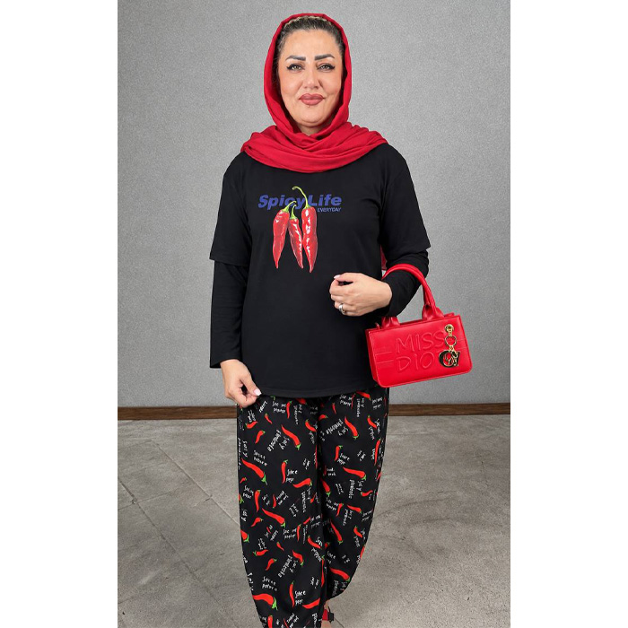 ست تیشرت و شلوار فلفل