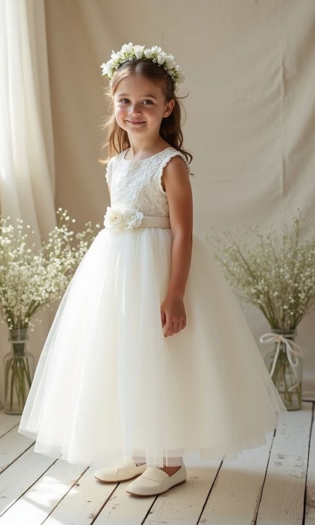 Vestido branco infantil_ conforto e delicadeza para cada ocasião_8