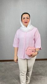 شومیز دخترانه نگین‌دار