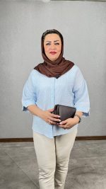 شومیز دخترانه نگین‌دار