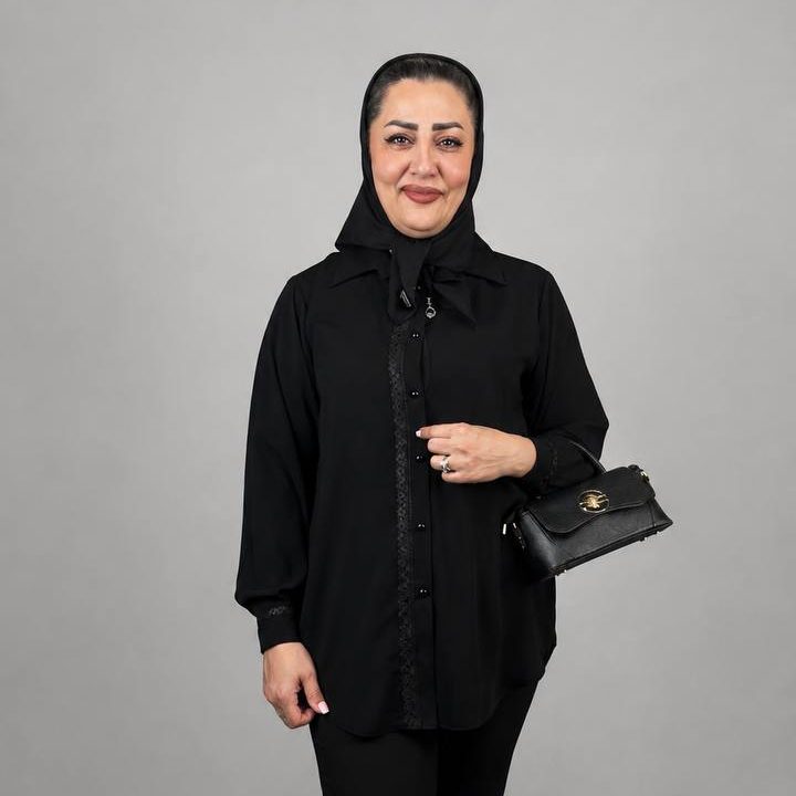 مانتو مشکی زنانه