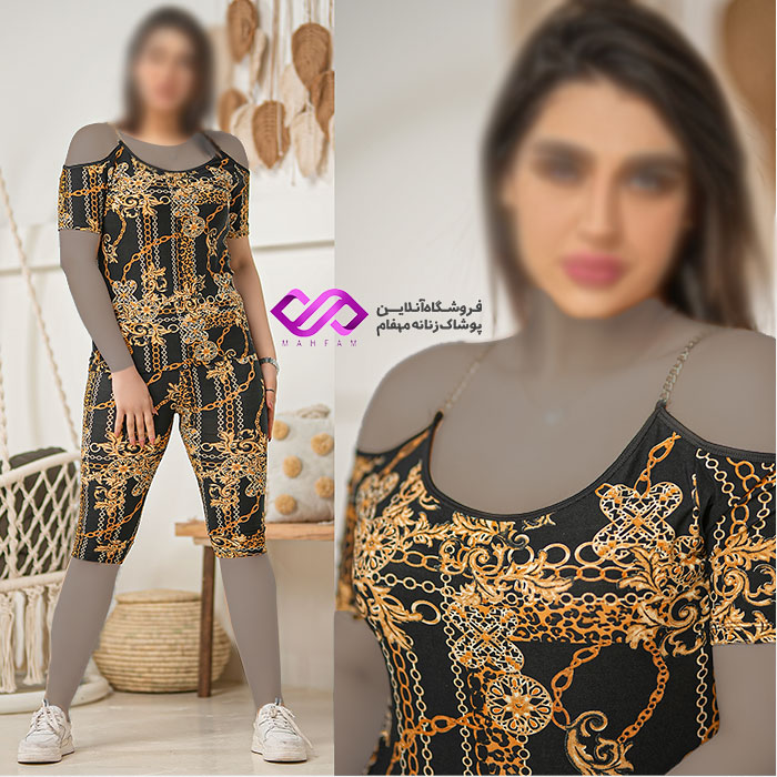 Chain-T-shirt-and-new-design-shorts