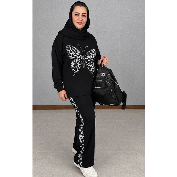 ست بلوز استین بلند و شلوار پاییزه